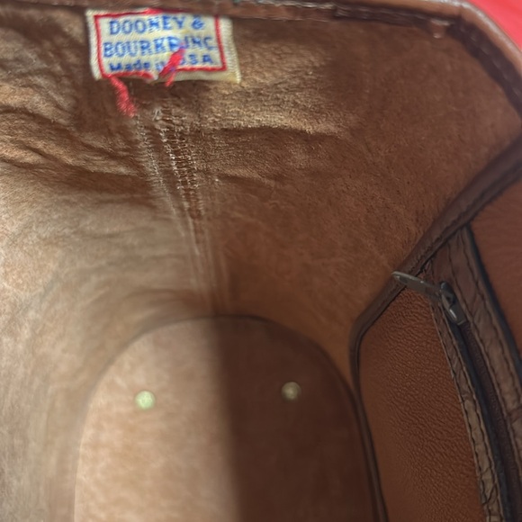 Dooney & Bourke Brown Leather Bucket Tote Bag great condition - Picture 9 of 9